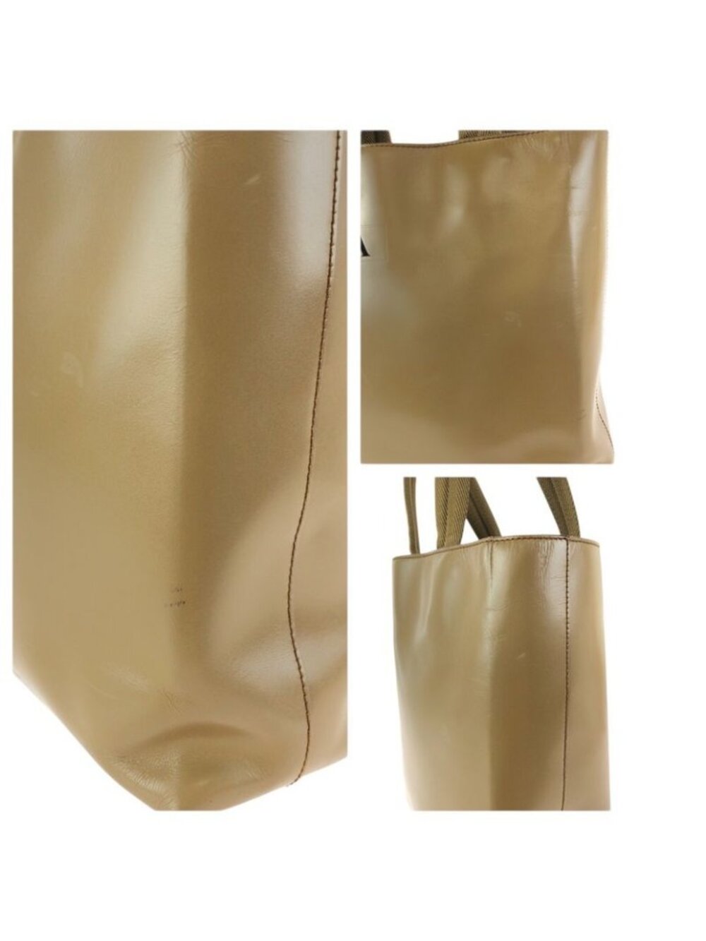 Prada Logo Tote Totes Khaki - Picture 6 of 9